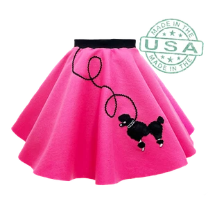Hip Hop 50s Shop Girls Poodle Skirt Halloween/Dance Costume - Picture 1 of 12