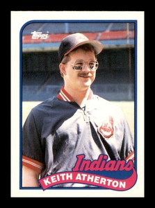 1989 Topps Traded Keith Atherton #4T Indians
