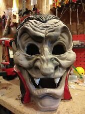Big Head Ceramic Dracula Sculpture Pre-Owned Tested And Works See Last Picture