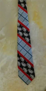 VINTAGE Groovy 1960s-70s Original Bohemian Rhapsody Paisley Retro WIDE Tie - Picture 1 of 3