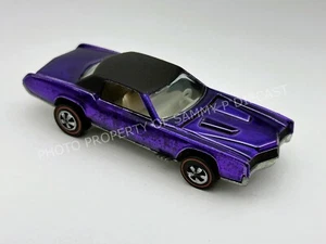 Hot Wheels Redline CUSTOM ELDORADO Tough Purple US White Interior Very Nice !! - Picture 1 of 6