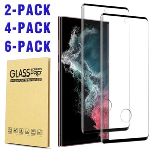 Película protectora de pantalla de vidrio templado completo para Samsung Galaxy S22/S22+/ Ultra 5G - Imagen 1 de 33