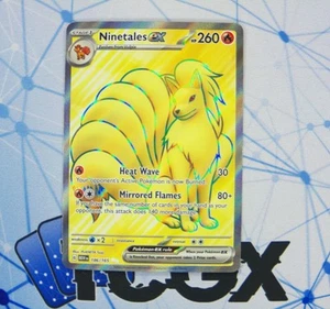 Pokemon - Ninetales ex - 186/165 - Escarlata y Violeta 151 - Holo - Ultra Ra casi nuevo - Imagen 1 de 1