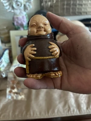 REAL Goebel Friar Tuck 9" CookieJar K29 1957 RARE TOESSHOWING TMk3 Stylized B - Image 1 of 4