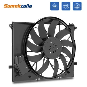 Radiator Cooling Fan Assembly For 00-06 Mercedes-Benz CL500 S430 S500 S600 SL63 - Bild 1 von 14