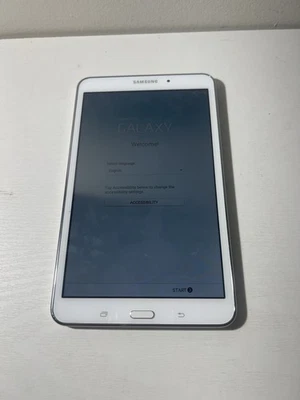 Samsung Galaxy Tab 4 8.0 LTE SM-T337A AT&T Only 16GB - White - Image 1 of 2