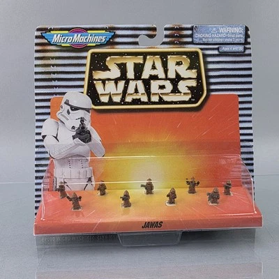 Micro Machines Star Wars JAWAS Mini Conjunto de Bonecos Galoob 1996 NOVO - Imagem 1 de 4
