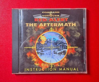 Command and Conquer Red Alert: The Aftermath Original Case & Manual (1997) - Image 1 of 4