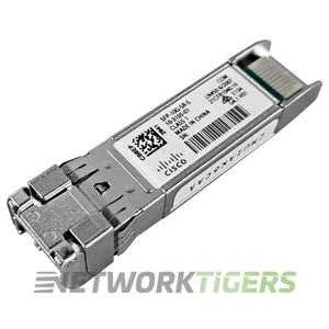 Cisco SFP-10G-SR-S 10GB BASE-SR 850nm Short Reach MMF SFP+ Transceiver - Afbeelding 1 van 4