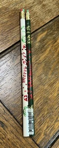 Moonbeams Foil #2 Pencils Christmas 2 Each USA Unsharpened - Picture 1 of 4