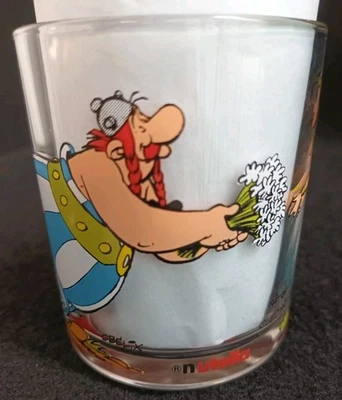 Verre Nutella Obélix César Cléopâtre - Photo 1/4