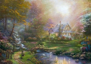 Schmidt Kinkade Puzzle per la festa perfetta della mamma (1000 pezzi) - Foto 1 di 2