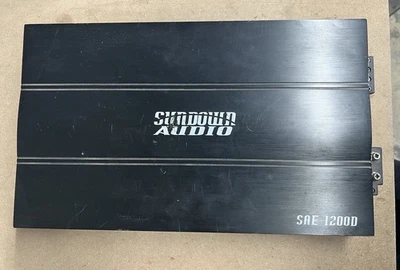Amplificador mono Sundown Audio SAE-1200D clase D 1200 vatios RMS @ 1 ohmio Foto 1 de 4