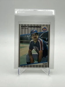 1989 Fleer Keith Hernandez Baseball Card #37 Mint FREE SHIPPING - Picture 1 of 3