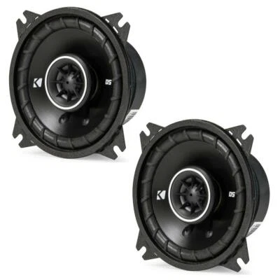 Kicker 43DSC404 DS Series 4" 10cm 2 Way Car Door Dash Coaxial Speakers 30w RMS - Image 1 of 4
