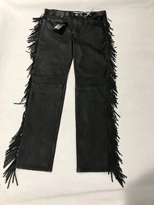 Saint Laurent Hedi Slimane leather pants. F40. $4000 - Picture 1 of 10
