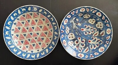 "Juego de 2 cuencos de cerámica inspirados en azulejos Williams Sonoma Iznik 8,25"" W" Foto 1 de 4