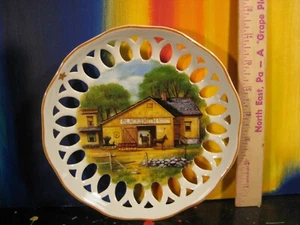 Dorf Schmiede Deko Sammelteller Wanddeko - Bild 1 von 3