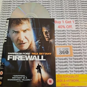Firewall DVD disc and artwork only. Save £s. Eco. - Picture 1 of 1