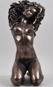 Medusa Bronze Nude Figurine - Picture 1 of 3