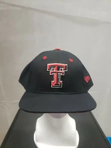 Rare Vintage Texas Tech Red Raiders Tyro.001 New Era Fitted Hat 7 7/8 - Picture 1 of 8