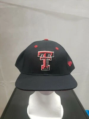Rare Vintage Texas Tech Red Raiders Tyro.001 New Era Fitted Hat 7 7/8 - Image 1 of 4