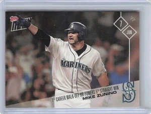 2017 Topps Now #227 Mike Zunino Seattle Mariners - Imagen 1 de 2