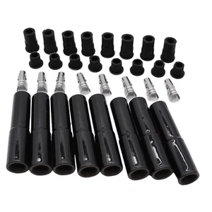 8Pcs Ceramic Spark Plug Boot Kit Easy Installation Maintenance Replace Spark Plu - Picture 1 of 12
