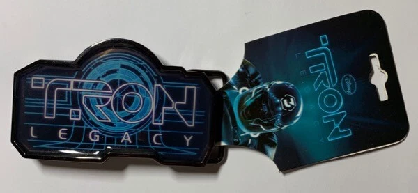 RARO Disney Vintage TRON Legacy Hebilla de Cinturón, NUEVO Foto 1 de 1