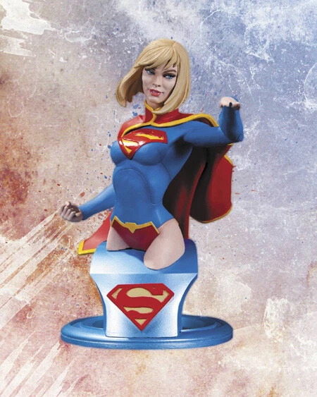 Figura busto de superhéroes de DC Comics de 6 pulgadas - Busto de Supergirl Foto 1 de 1