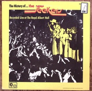 THE NEW SEEKERS THE HISTORY OF...LIVE AT ROYAL ALBERT HALL MGM VINYL LP 190-29 - Picture 1 of 4