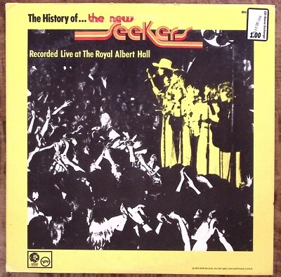THE NEW SEEKERS THE HISTORY OF...LIVE AT ROYAL ALBERT HALL MGM VINYL LP 190-29 - Image 1 of 4