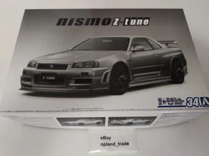 Aoshima 1/24 The Model Car(34)Kit Nismo Nissan Skyline GT-R R34 Z-Tune BNR34 JPN - Picture 1 of 12