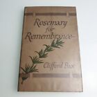 Rosemary for Remembrance Clifford Bax 1948 Hardback Book