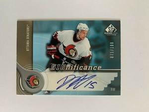 2005-06 SP Game Used SIGnificance #SDH Dany Heatley 071/100 - Ottawa Senators