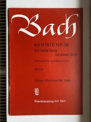 JS Bach: Cantata BWV 80 - Ein feste Burg, ist unser Gott - Image 1 of 3