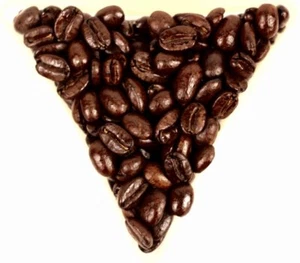 Café tostado oscuro entero mediano oscuro grado AX de Papúa Nueva Guinea Highland Plantations grado AX - Imagen 1 de 4