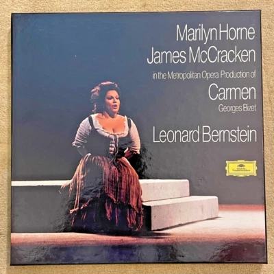 DG 2709 043 BERNSTEIN Carmen HORNE 3LP 1973 GERMANY NM Deutsche Grammophon M- - Image 1 of 4