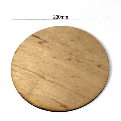 Wooden Circle 23cm diameter Plywood 5mm 230mm Round Embellishments Blanks - Image 1 of 2