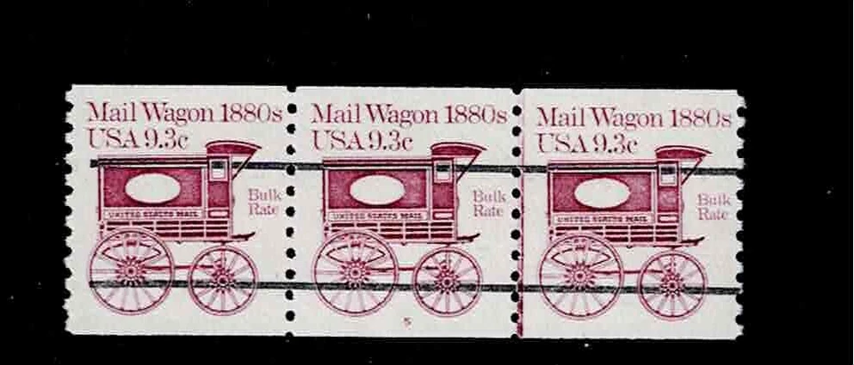 US Scott #1903a, Plate #5 Coil 1981 Mail Wagon 9.3c VF MNH - Image 1 of 1