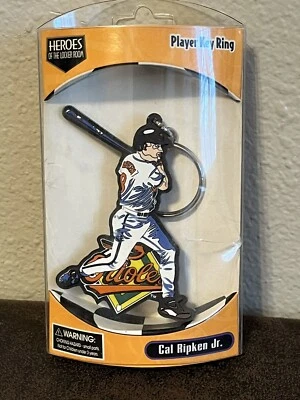 Cal Ripken Jr. HOF 1998 Heroes of the Locker Room Player Key Ring Keychain NEW - Image 1 of 3