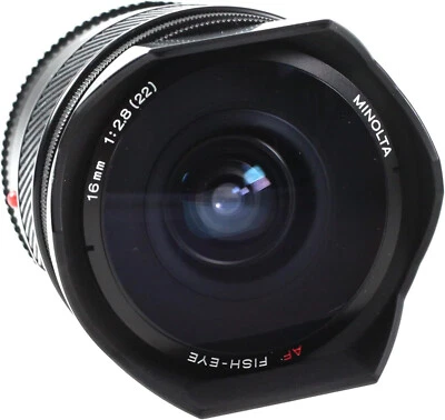RARE New Minolta AF 16mm F2.8 FishEye for Sony A Mount - Image 1 of 3