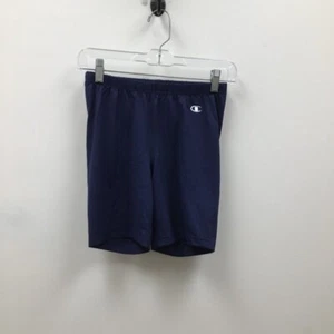 Champion Double Dry Boys Activewear Shorts Blue Stretch Elastic Waist M New - Picture 1 of 6