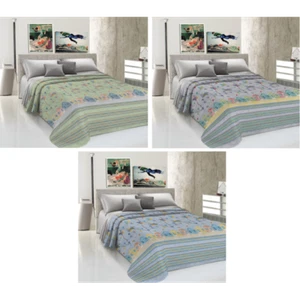 Copriletto Copritutto COTONE PIQUET primaverile estate CASETTE AQUILONI Made in - Foto 1 di 12