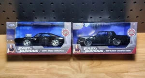 Fast & Furious Dom’s Dodge Charger RT & 1987 Buick Grand National Die Cast New - Picture 1 of 2