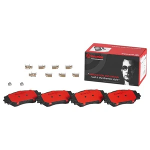 Juego de pastillas de freno delanteras Brembo Premium NAO cerámica OE para Toyota Lexus Scion Vibe - Imagen 1 de 4