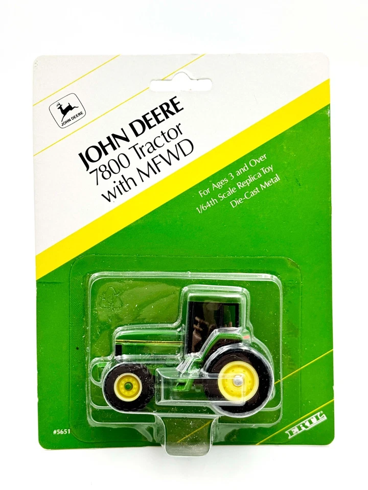 1/64 John Deere 7800 Tractor w/ MFWD - Image 1 of 1