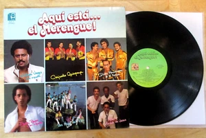 AQUI ESTA EL MERENGUE 12” VINYL LP RECORD MERENGUE LATIN VARIOUS 1983 - Imagen 1 de 3