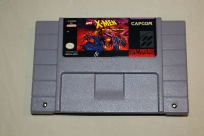 X-Men Mutant Apocalypse (Super Nintendo SNES 1994) Authentic TESTED - Image 1 of 4