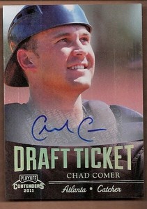 2011 Playoff Contenders Draft Ticket Autographs #DT50 Chad Comer  